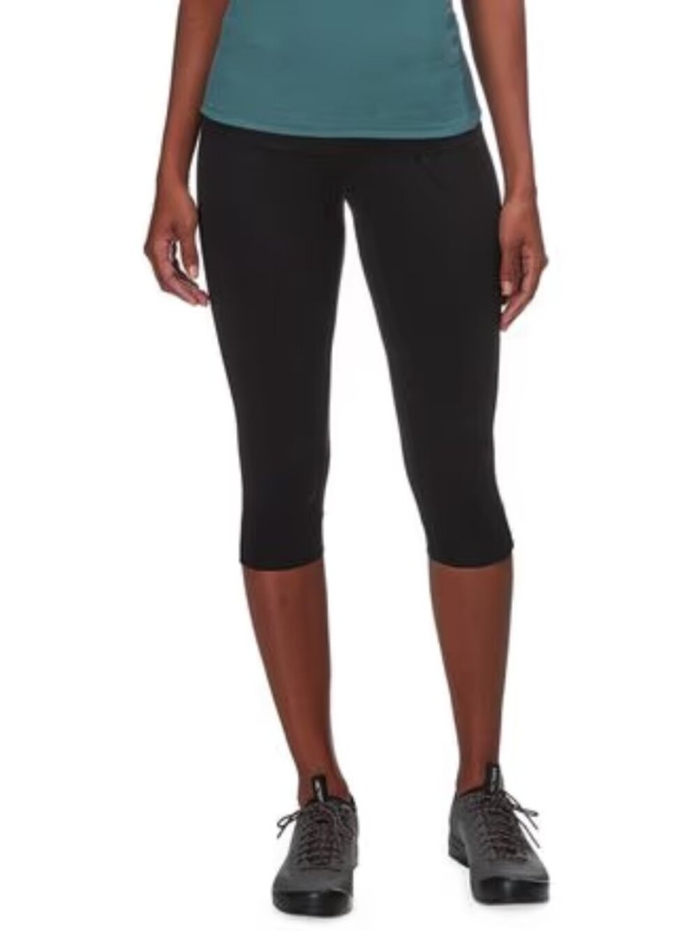 Patagonia Women's Black Trail Beta Waistband Pull-On Capri Pants Size M